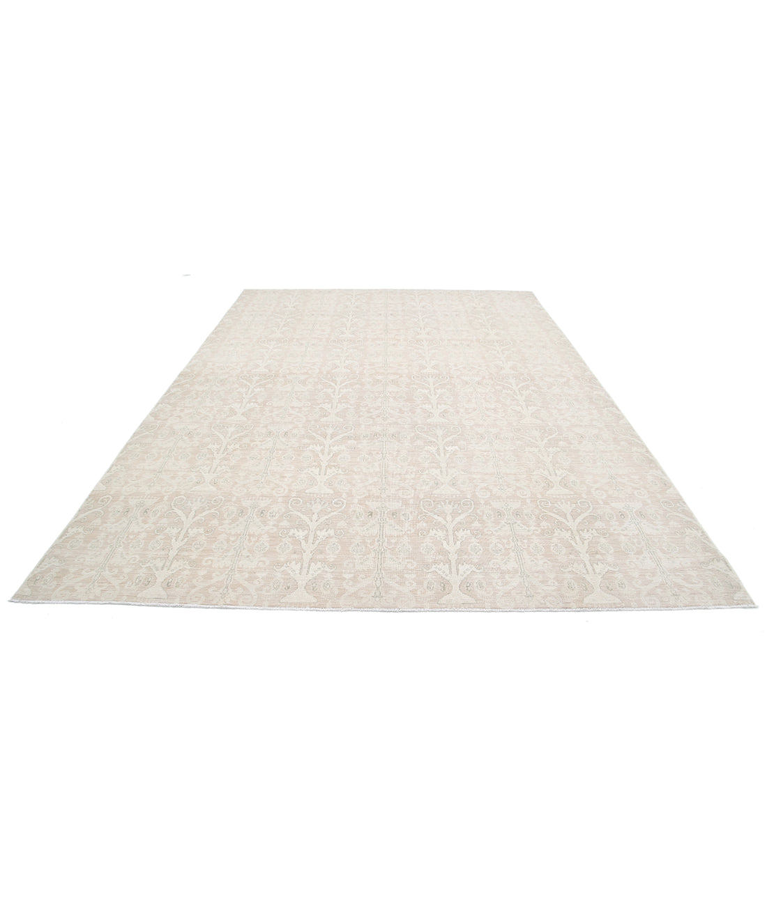 Hand Knotted Serenity Artemix Wool Rug - 8'7'' x 12'2'' 8'7'' x 12'2'' (258 X 365) / Taupe / Ivory