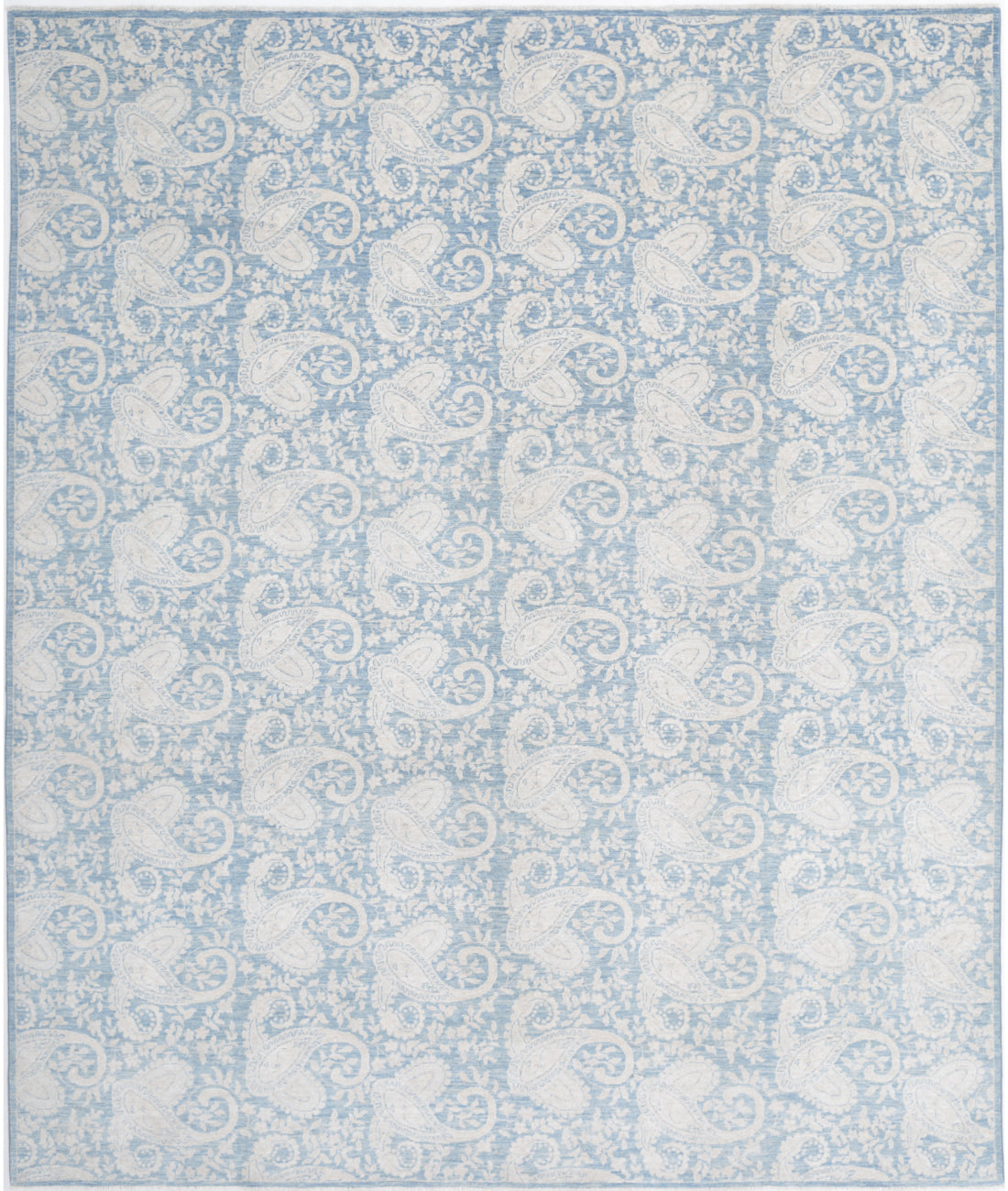 Hand Knotted Serenity Artemix Wool Rug - 8&#39;3&#39;&#39; x 9&#39;9&#39;&#39; 8&#39;3&#39;&#39; x 9&#39;9&#39;&#39; (248 X 293) / Grey / Ivory