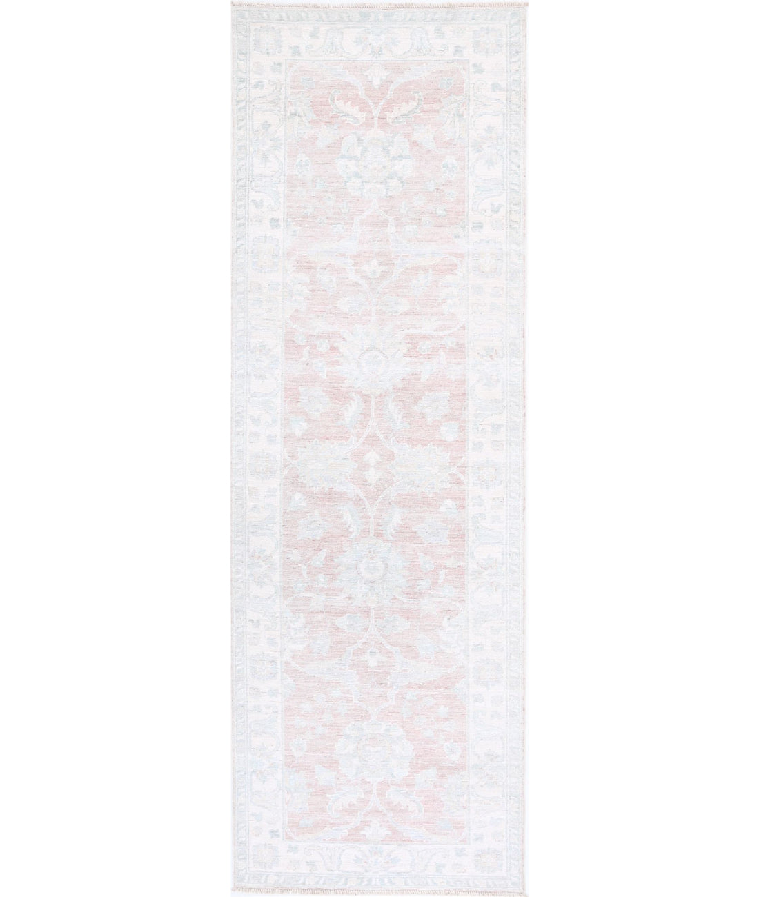 Hand Knotted Serenity Wool Rug - 2&#39;6&#39;&#39; x 8&#39;5&#39;&#39; 2&#39;6&#39;&#39; x 8&#39;5&#39;&#39; (75 X 253) / Pink / Ivory