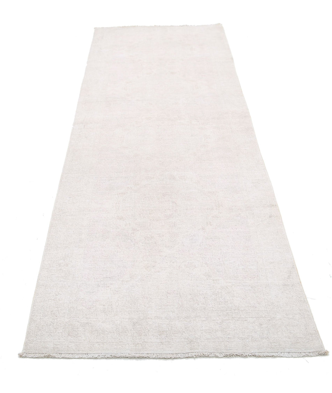 Hand Knotted Fine Serenity Wool Rug - 2'11'' x 9'2'' 2'11'' x 9'2'' (88 X 275) / Pink / Ivory