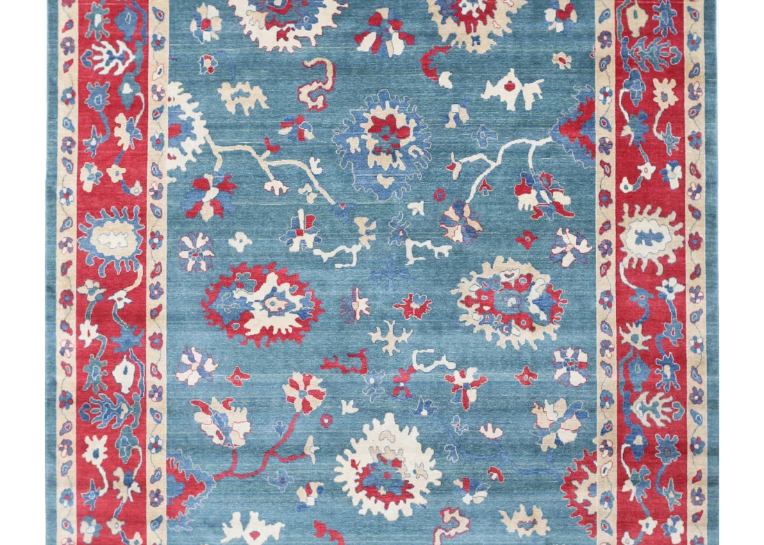 Green Rugs — How to Choose & Decorate with Green Hand-Knotted Rugs