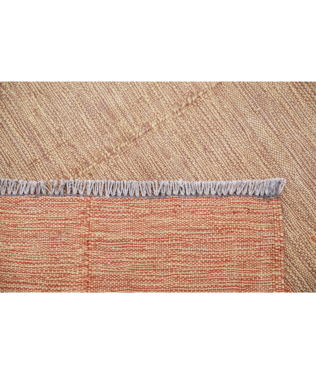 Hand Woven Kafkas Kilim Wool Kilim Rug - 2'7'' x 4'1''