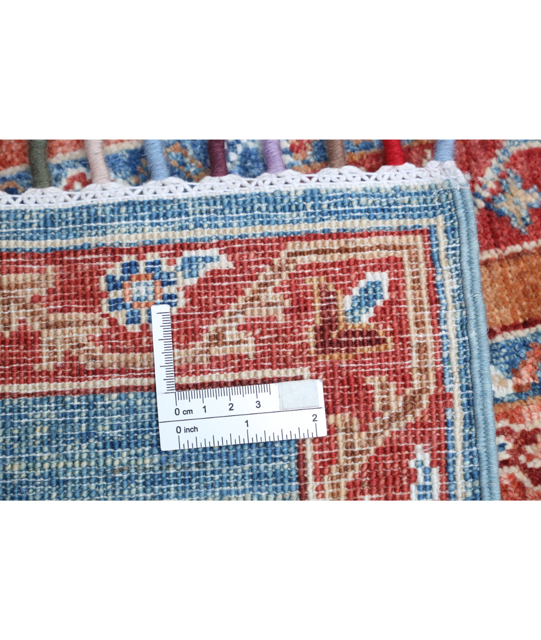 Hand Knotted Shaal Wool Rug - 2'7'' x 3'11''