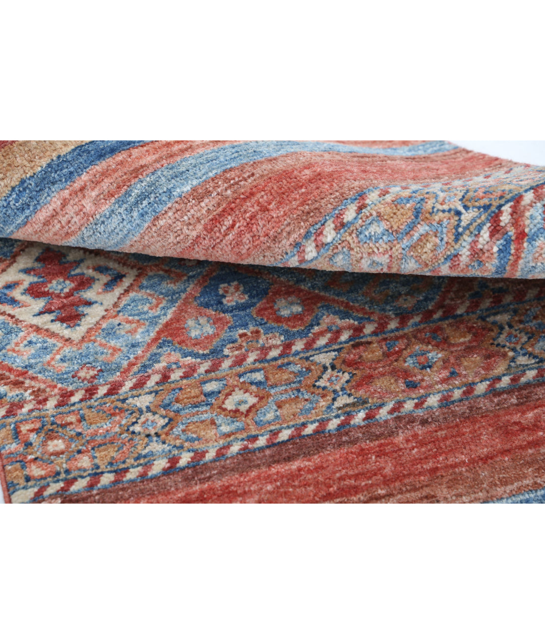 Hand Knotted Khurjeen Wool Rug - 2'2'' x 2'11'' 2'2'' x 2'11'' (65 X 88) / Multi / Multi