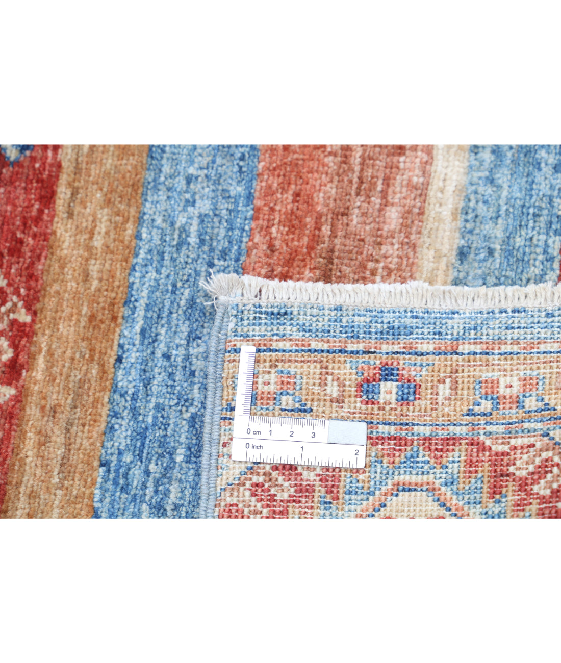 Hand Knotted Khurjeen Wool Rug - 2'0'' x 5'10'' 2'0'' x 5'10'' (60 X 175) / Multi / Multi