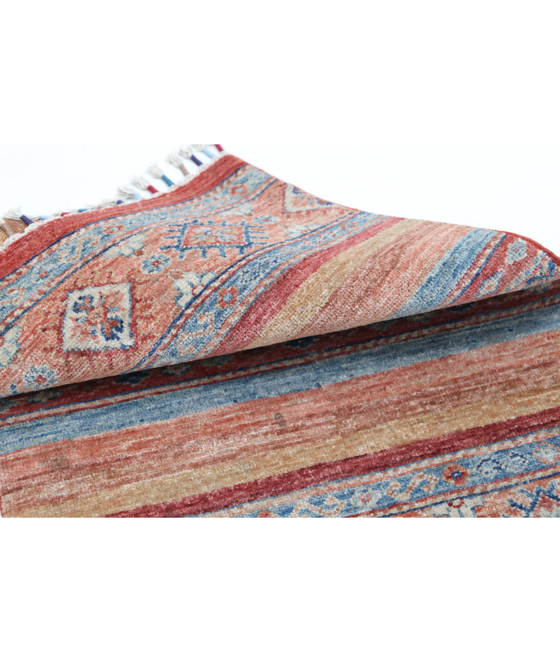 Hand Knotted Khurjeen Wool Rug - 2'0'' x 3'0'' 2'0'' x 3'0'' (60 X 90) / Multi / Multi