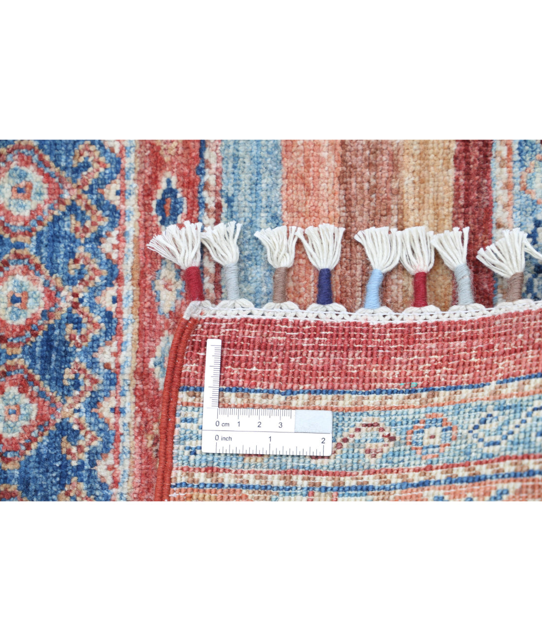 Hand Knotted Khurjeen Wool Rug - 1'11'' x 3'0''