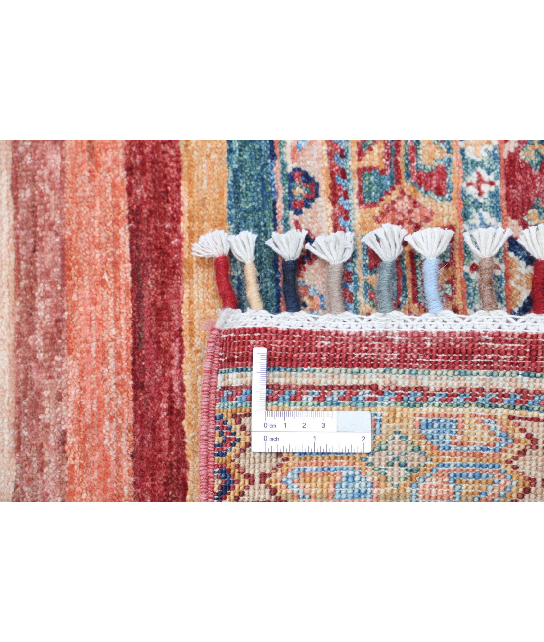 Hand Knotted Khurjeen Wool Rug - 2'6'' x 3'10'' 2'6'' x 3'10'' (75 X 115) / Multi / Multi