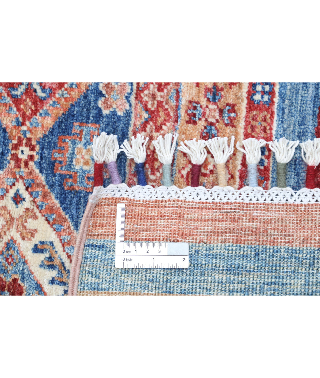 Hand Knotted Khurjeen Wool Rug - 2'9'' x 3'10'' 2'9'' x 3'10'' (83 X 115) / Multi / Multi