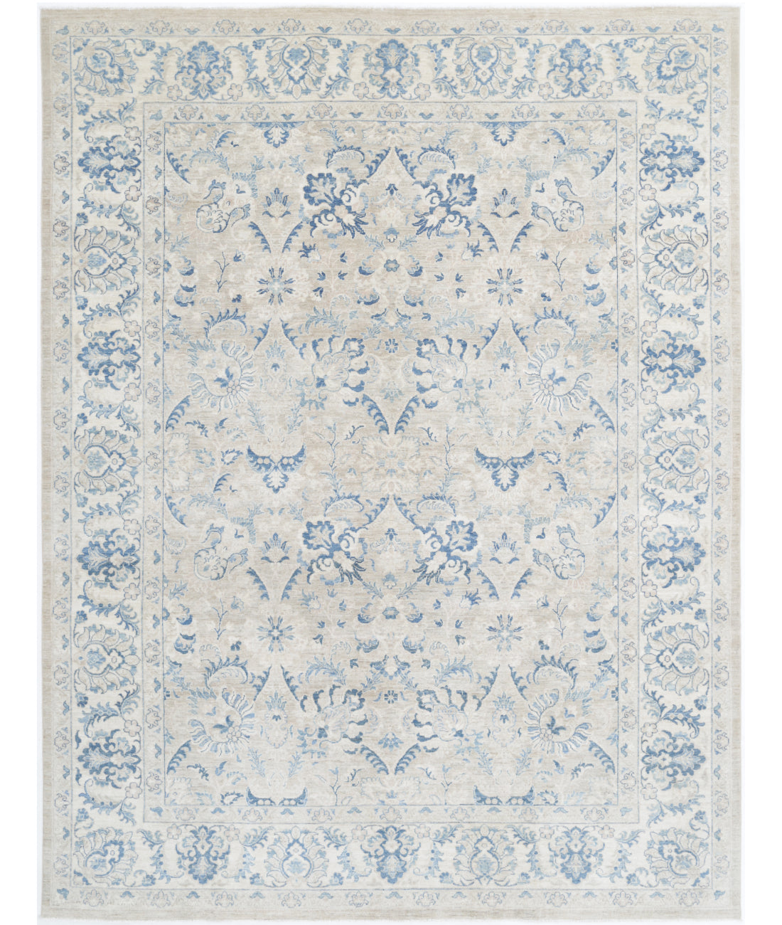 Hand Knotted Serenity Wool Rug - 8'10'' x 11'10''