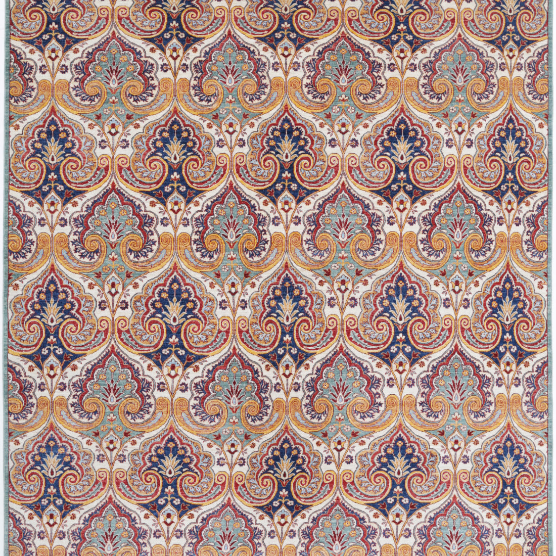 Alfombra de lana Artemix anudada a mano - 8'7'' x 9'9''