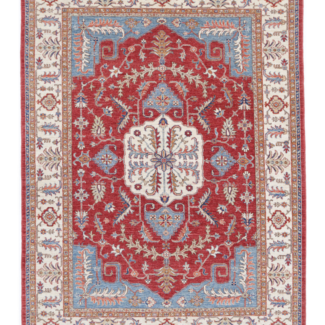 Alfombra de lana Heriz anudada a mano - 5'9'' x 7'9''