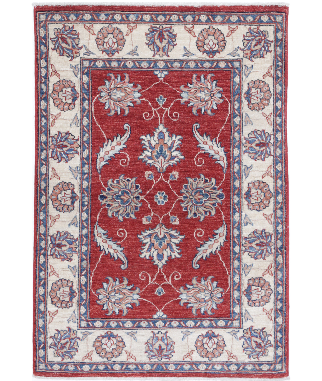 Hand Knotted Ziegler Farhan Wool Rug - 2'8'' x 3'10''
