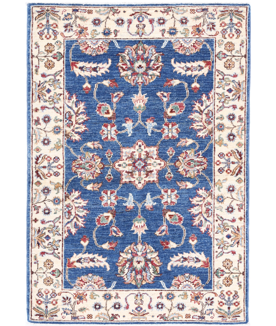Hand Knotted Ziegler Farhan Wool Rug - 2'7'' x 3'10''