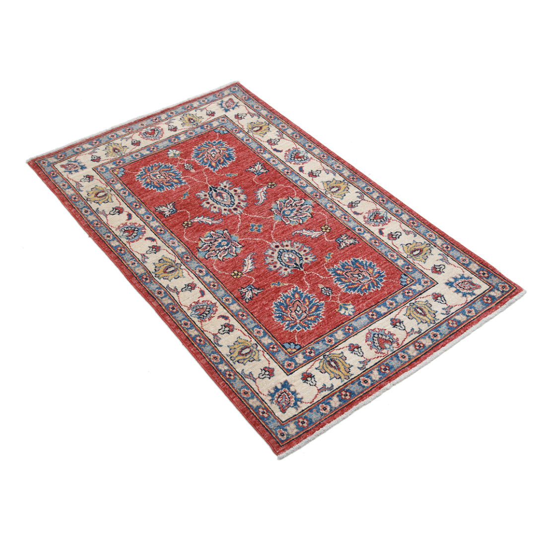 Hand Knotted Ziegler Farhan Wool Rug - 2'7'' x 4'2''