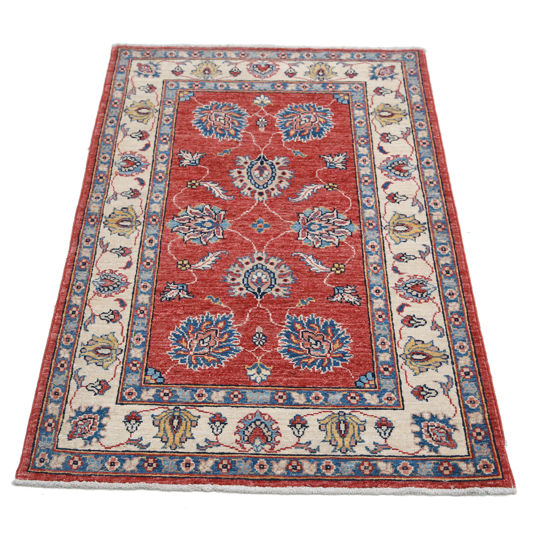 Hand Knotted Ziegler Farhan Wool Rug - 2'7'' x 4'2''