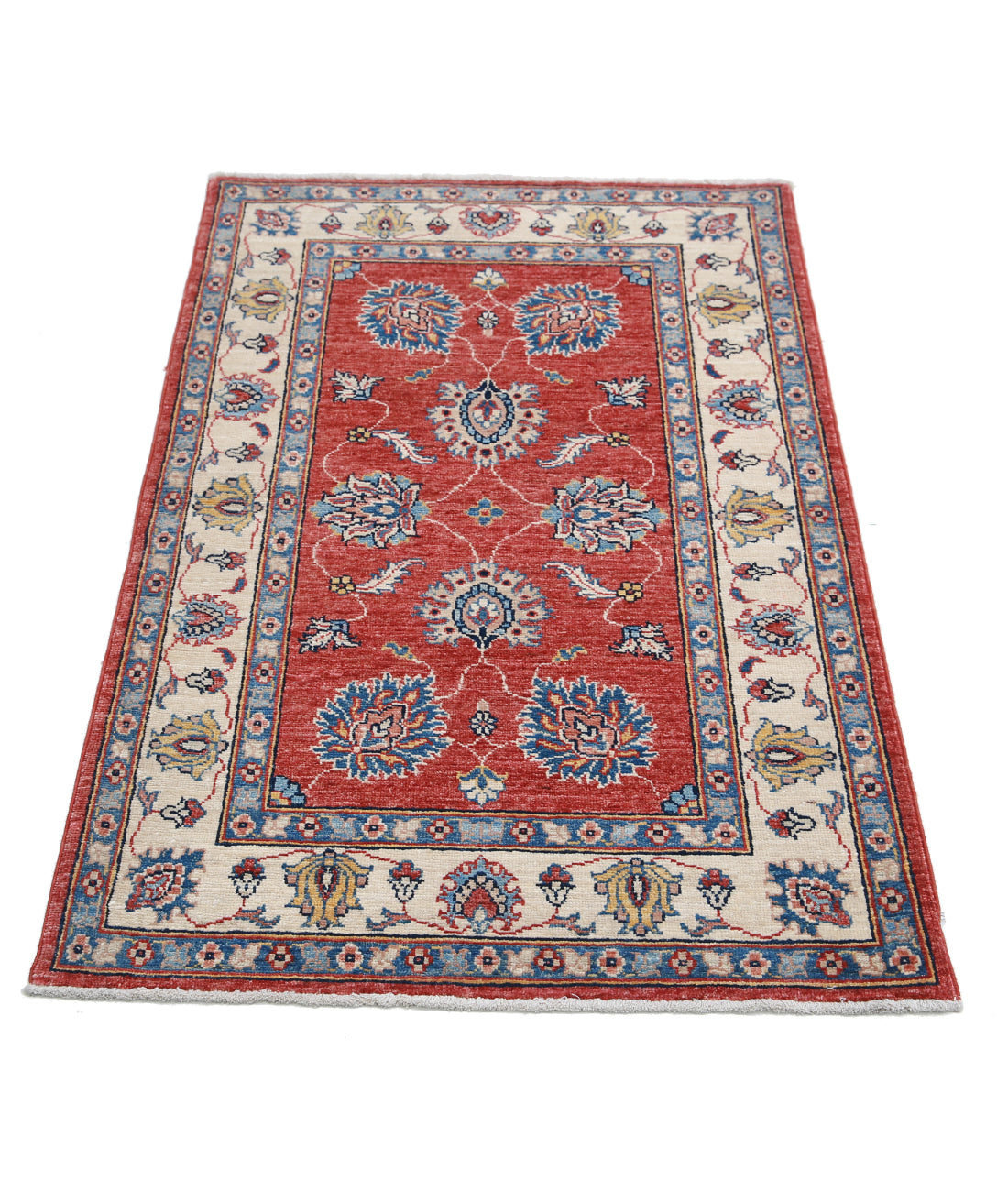 Hand Knotted Ziegler Farhan Wool Rug - 2'7'' x 4'2''