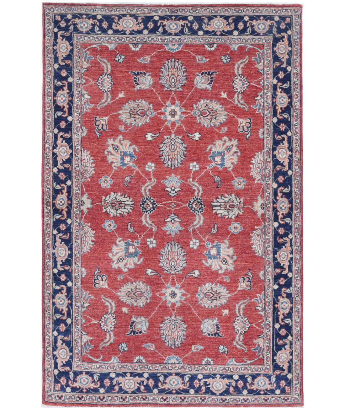 Hand Knotted Ziegler Farhan Wool Rug - 3'9'' x 6'0''