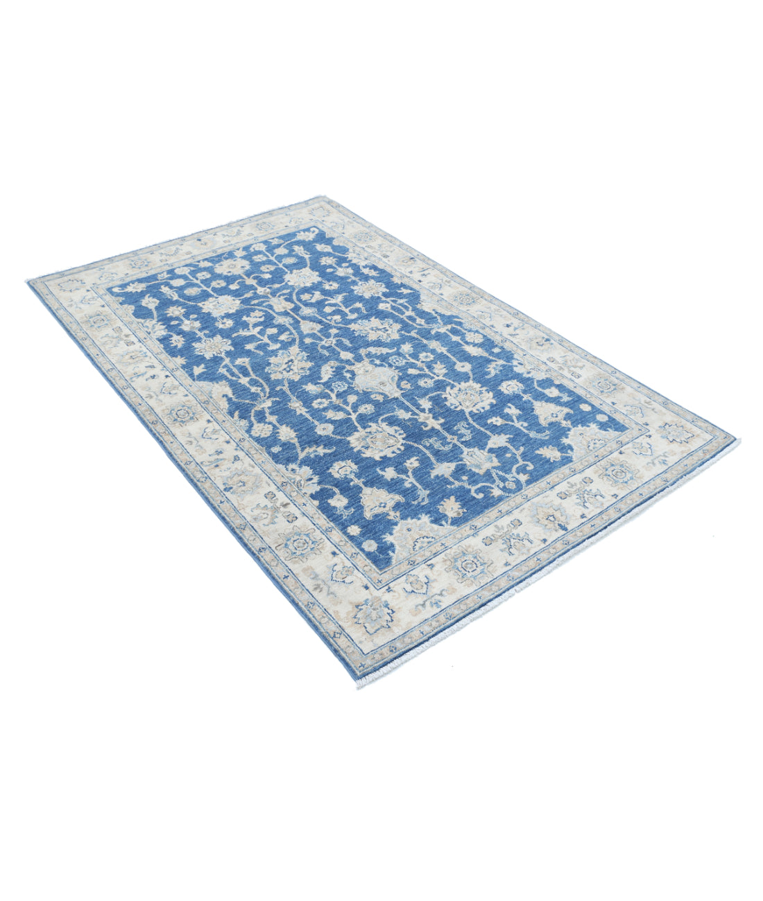 Alfombra de lana Ziegler Farhan anudada a mano - 3'10'' x 6'0''