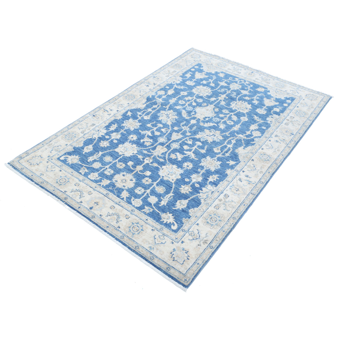 Alfombra de lana Ziegler Farhan anudada a mano - 3'10'' x 6'0''