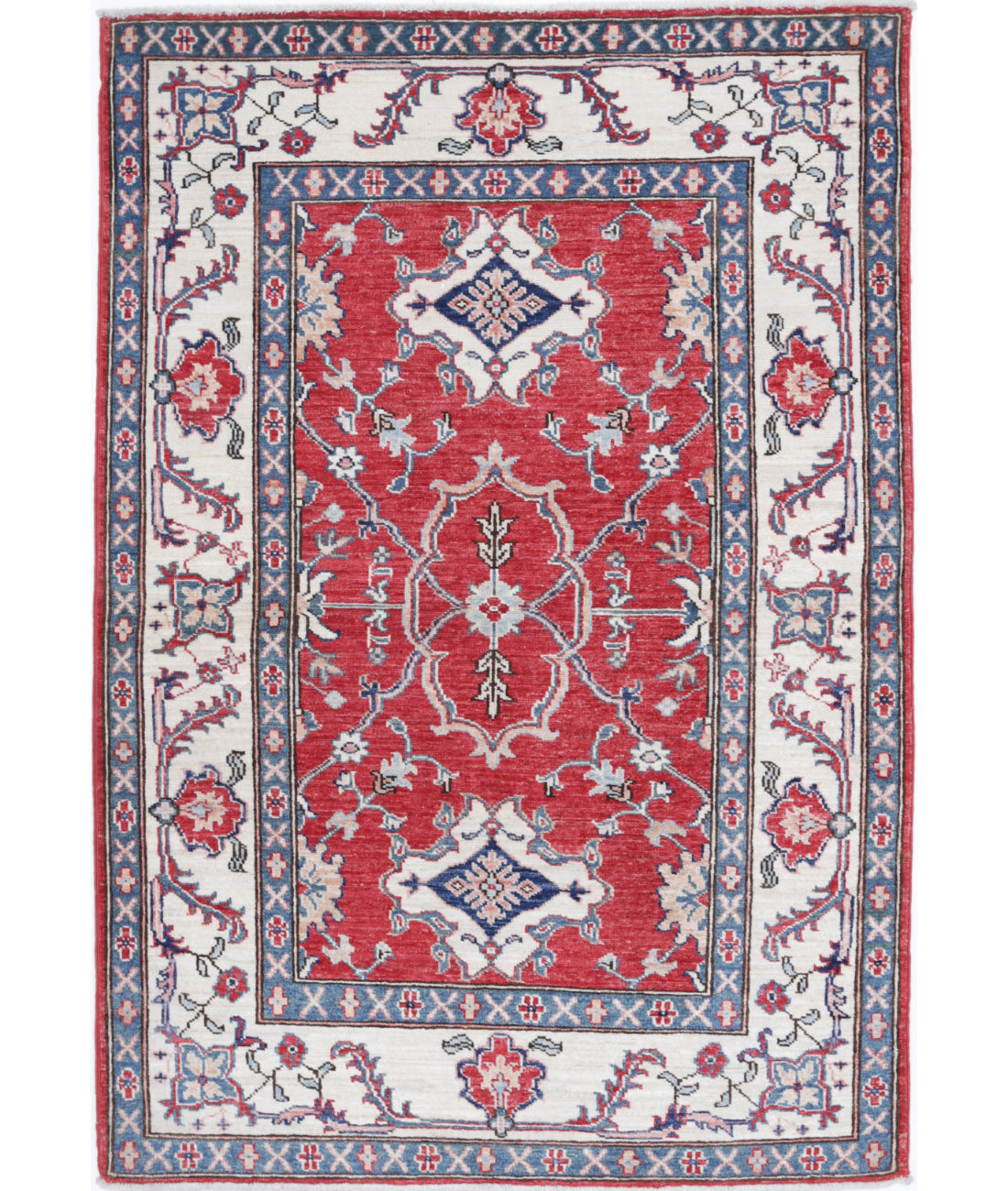 Hand Knotted Ziegler Farhan Wool Rug - 3'3'' x 4'9''