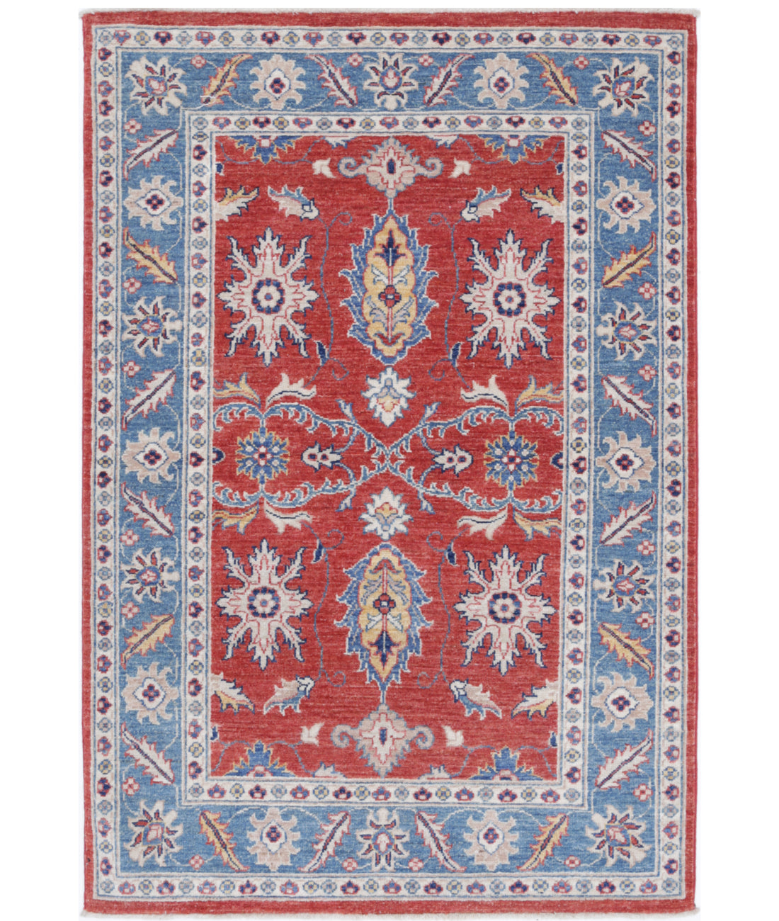 Hand Knotted Ziegler Farhan Wool Rug - 3'3'' x 5'0''