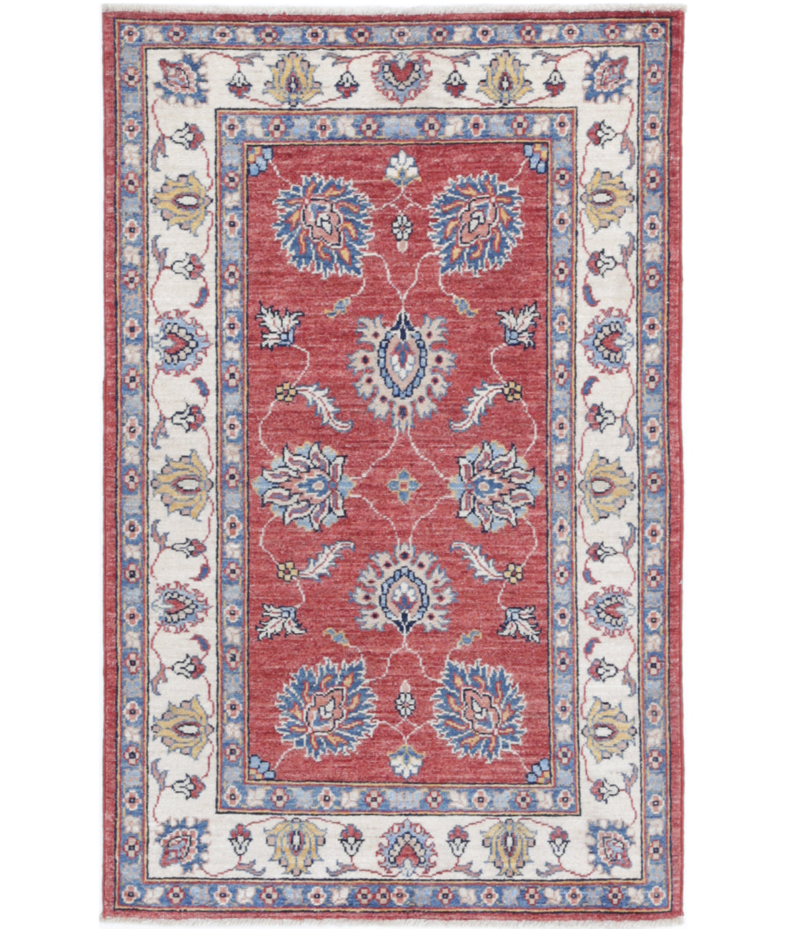 Hand Knotted Ziegler Farhan Wool Rug - 2'6'' x 4'0''