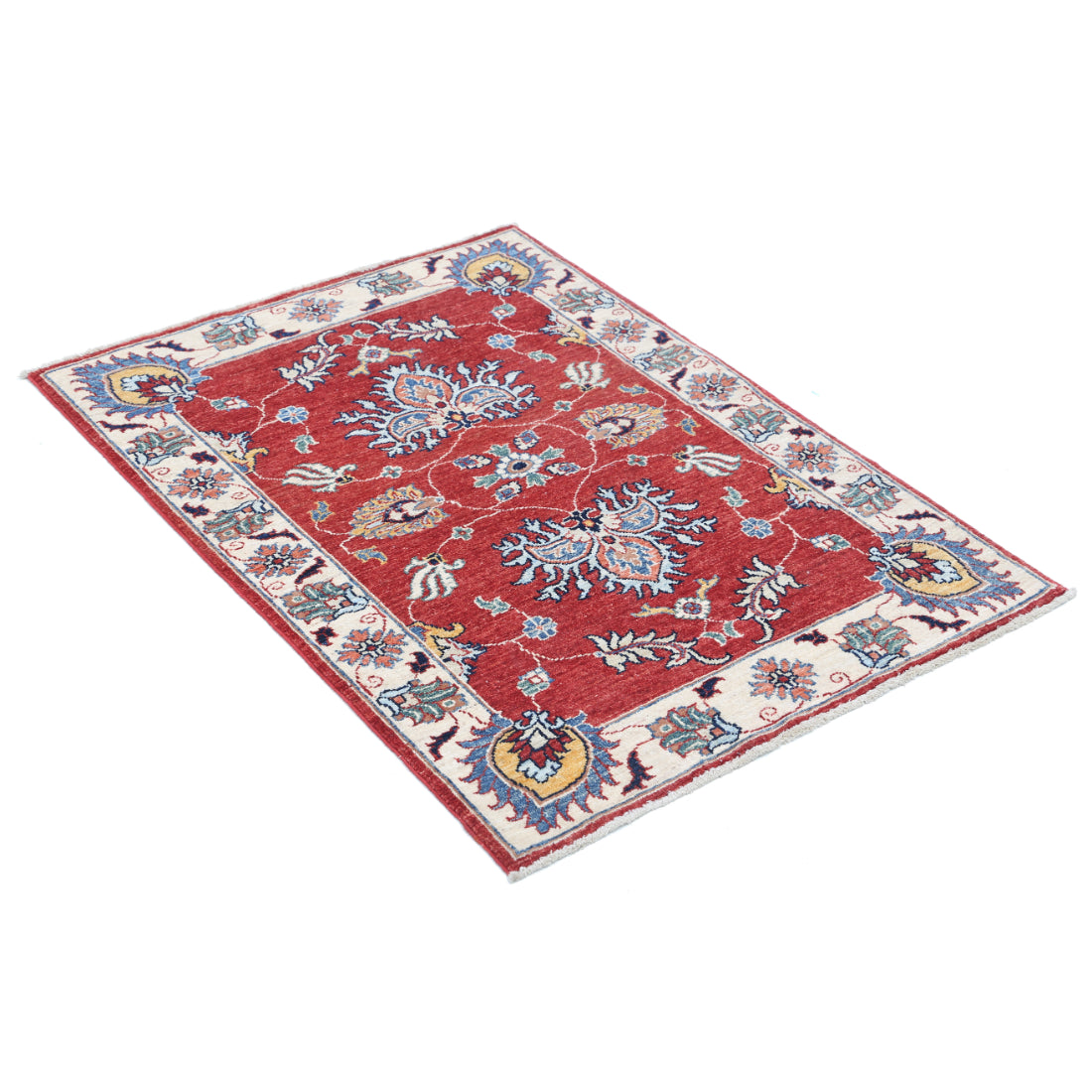 Hand Knotted Ziegler Farhan Wool Rug - 2'9'' x 3'10''