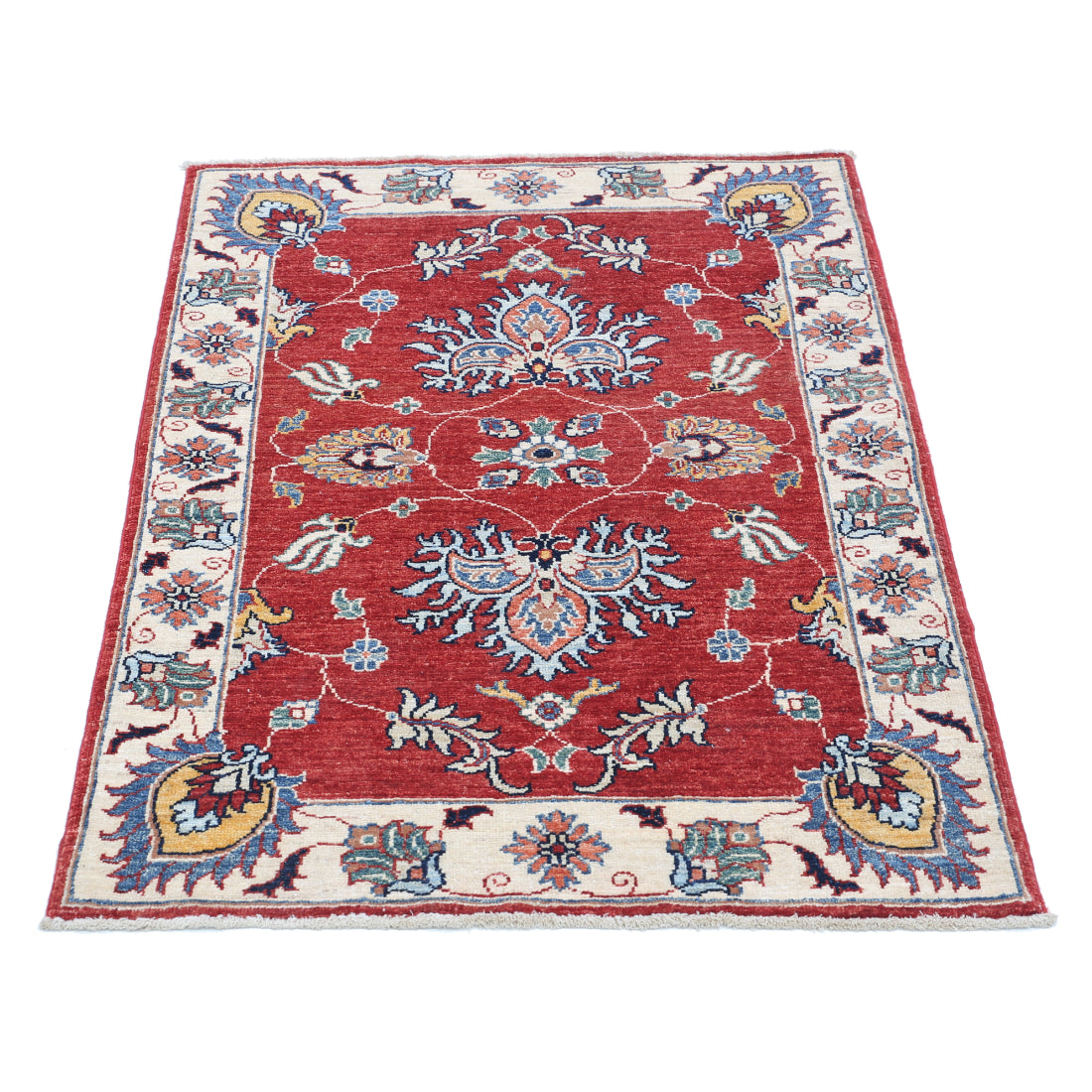 Hand Knotted Ziegler Farhan Wool Rug - 2'9'' x 3'10''