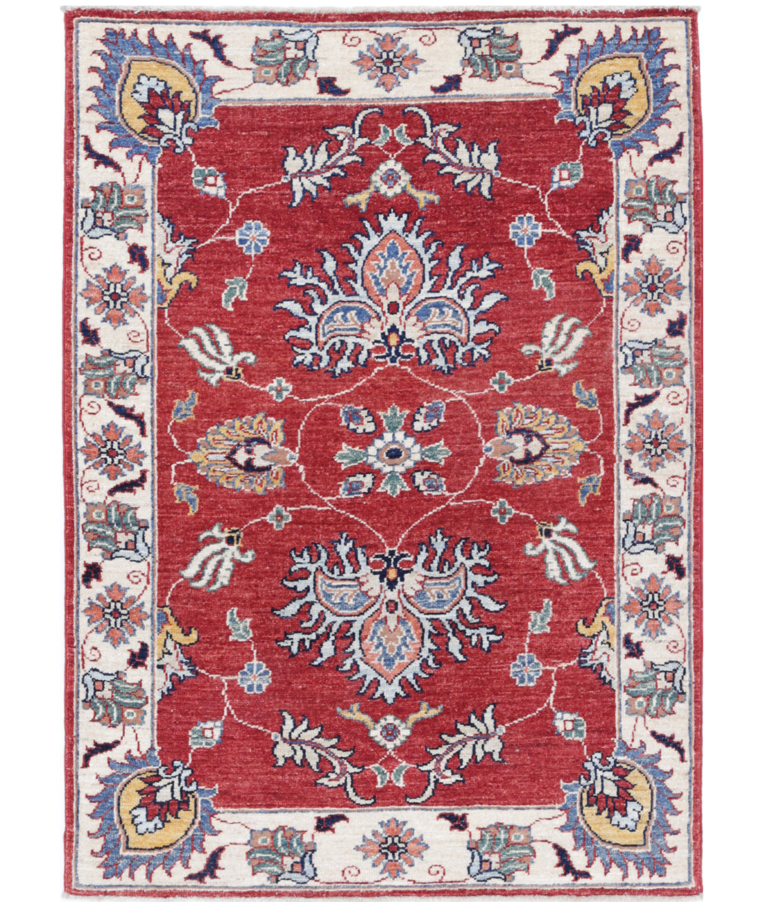 Hand Knotted Ziegler Farhan Wool Rug - 2'9'' x 3'10''
