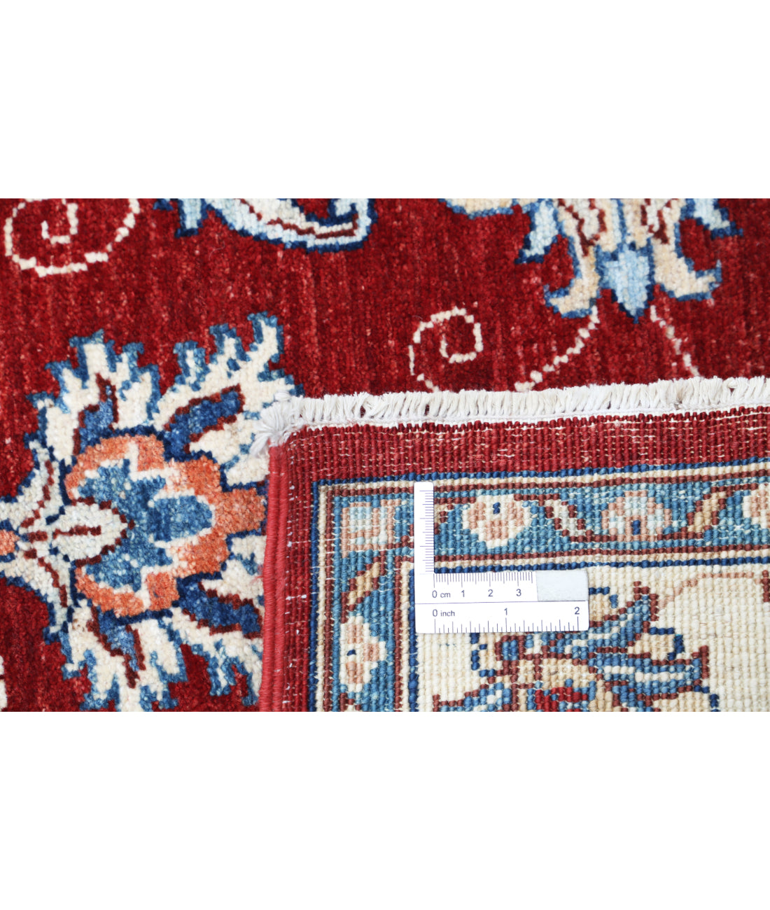 Hand Knotted Ziegler Farhan Wool Rug - 2'9'' x 4'0'' 2'9'' x 4'0'' (83 X 120) / Red / Ivory