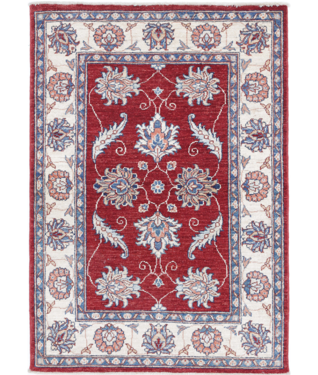 Hand Knotted Ziegler Farhan Wool Rug - 2'9'' x 4'0''