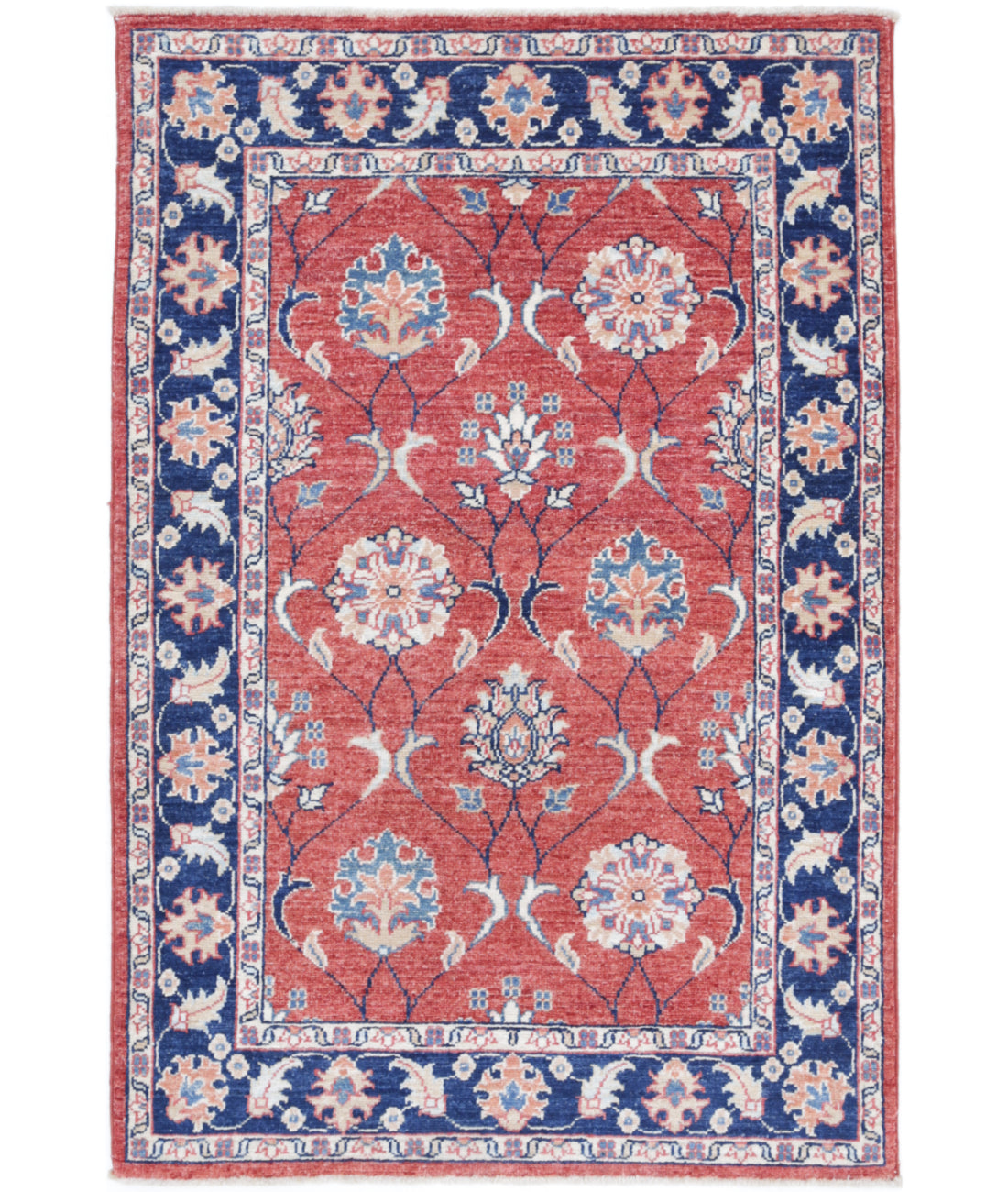 Hand Knotted Ziegler Farhan Wool Rug - 2'8'' x 4'3''