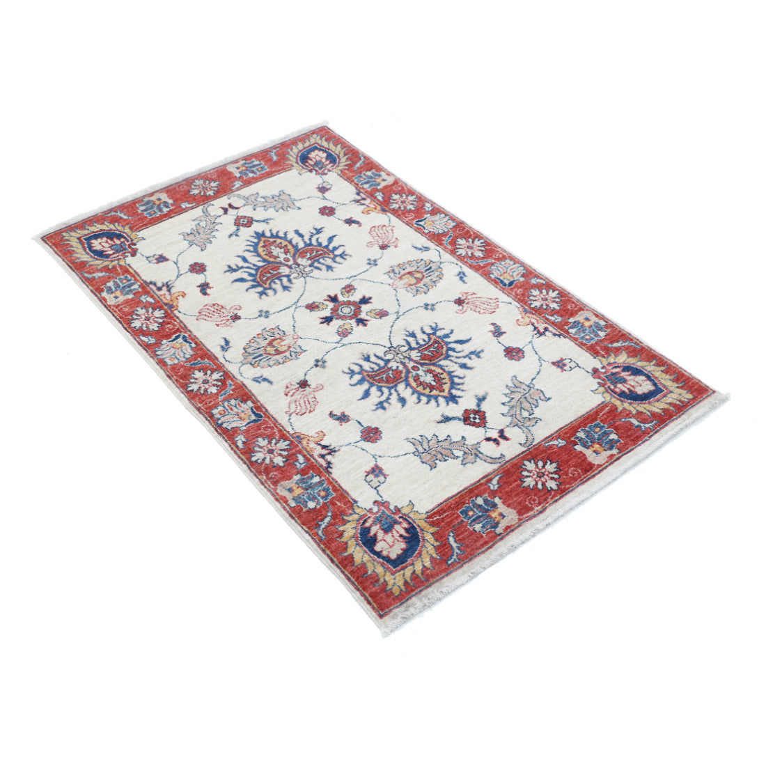 Hand Knotted Ziegler Farhan Wool Rug - 2'7'' x 4'3''