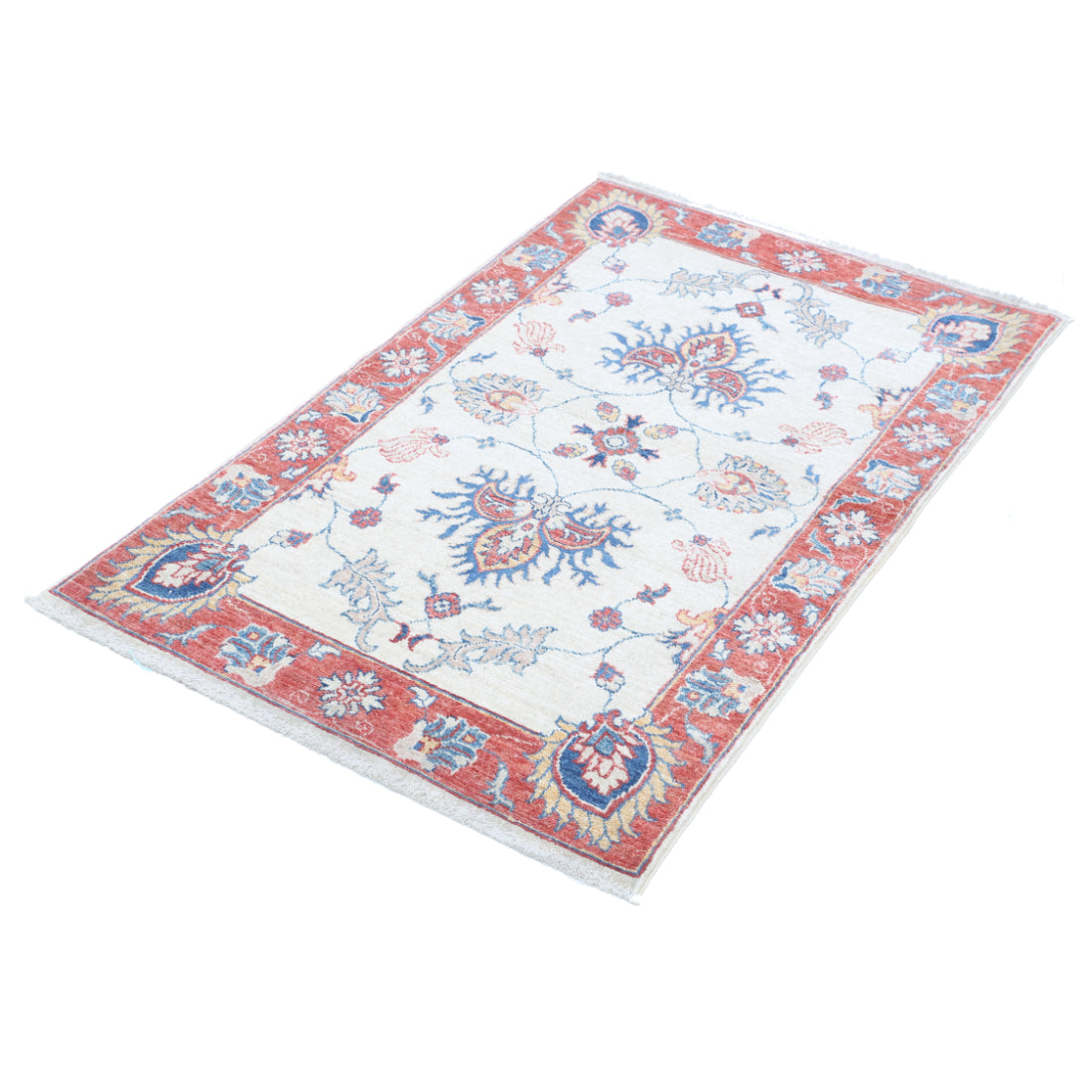 Hand Knotted Ziegler Farhan Wool Rug - 2'7'' x 4'3''