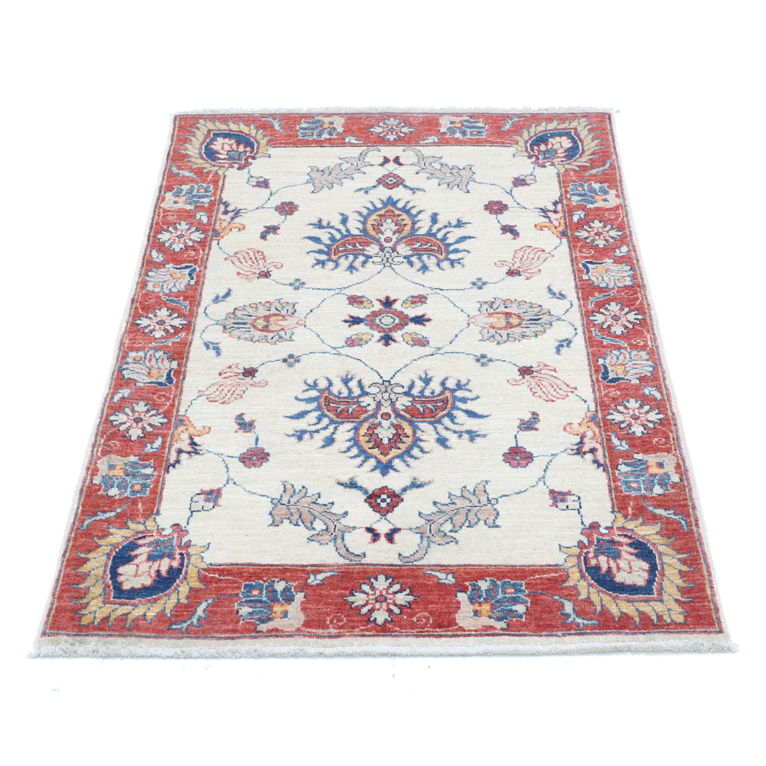 Hand Knotted Ziegler Farhan Wool Rug - 2'7'' x 4'3''