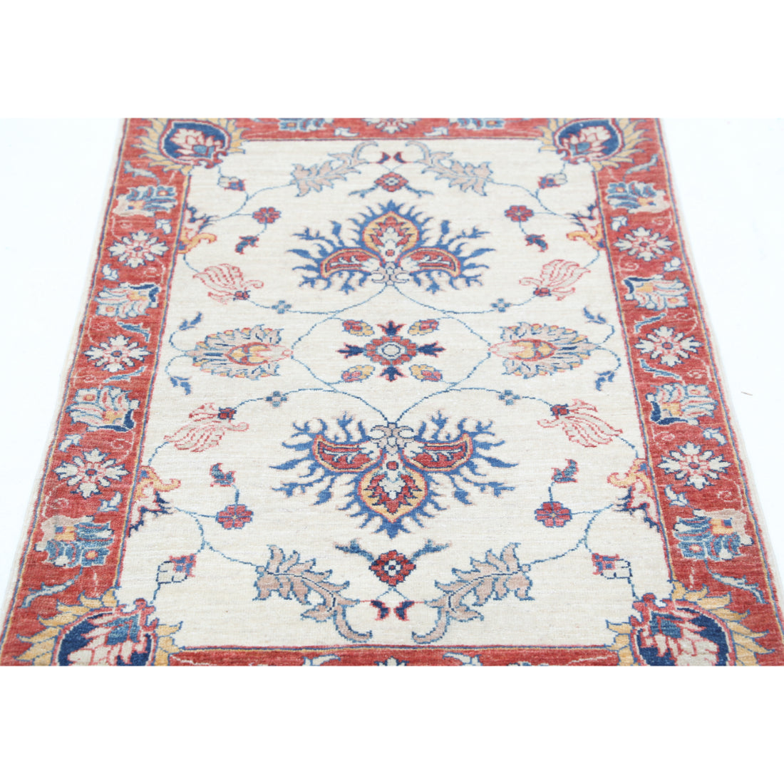 Hand Knotted Ziegler Farhan Wool Rug - 2'7'' x 4'3''