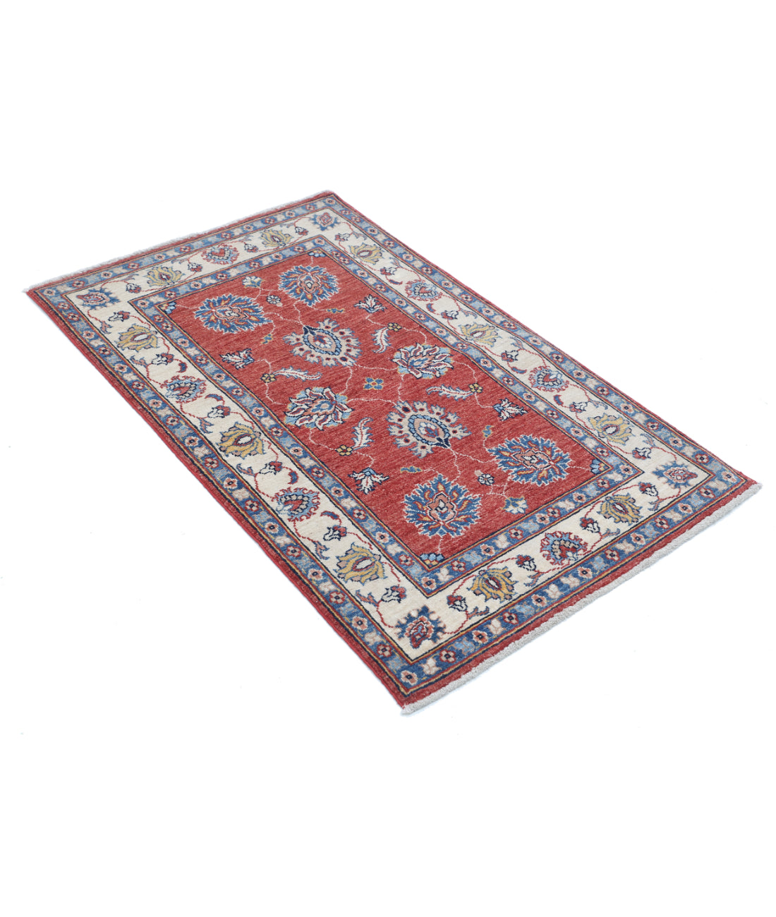 Hand Knotted Ziegler Farhan Wool Rug - 2'7'' x 4'1''