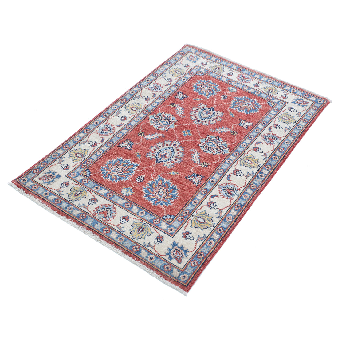 Hand Knotted Ziegler Farhan Wool Rug - 2'7'' x 4'1''