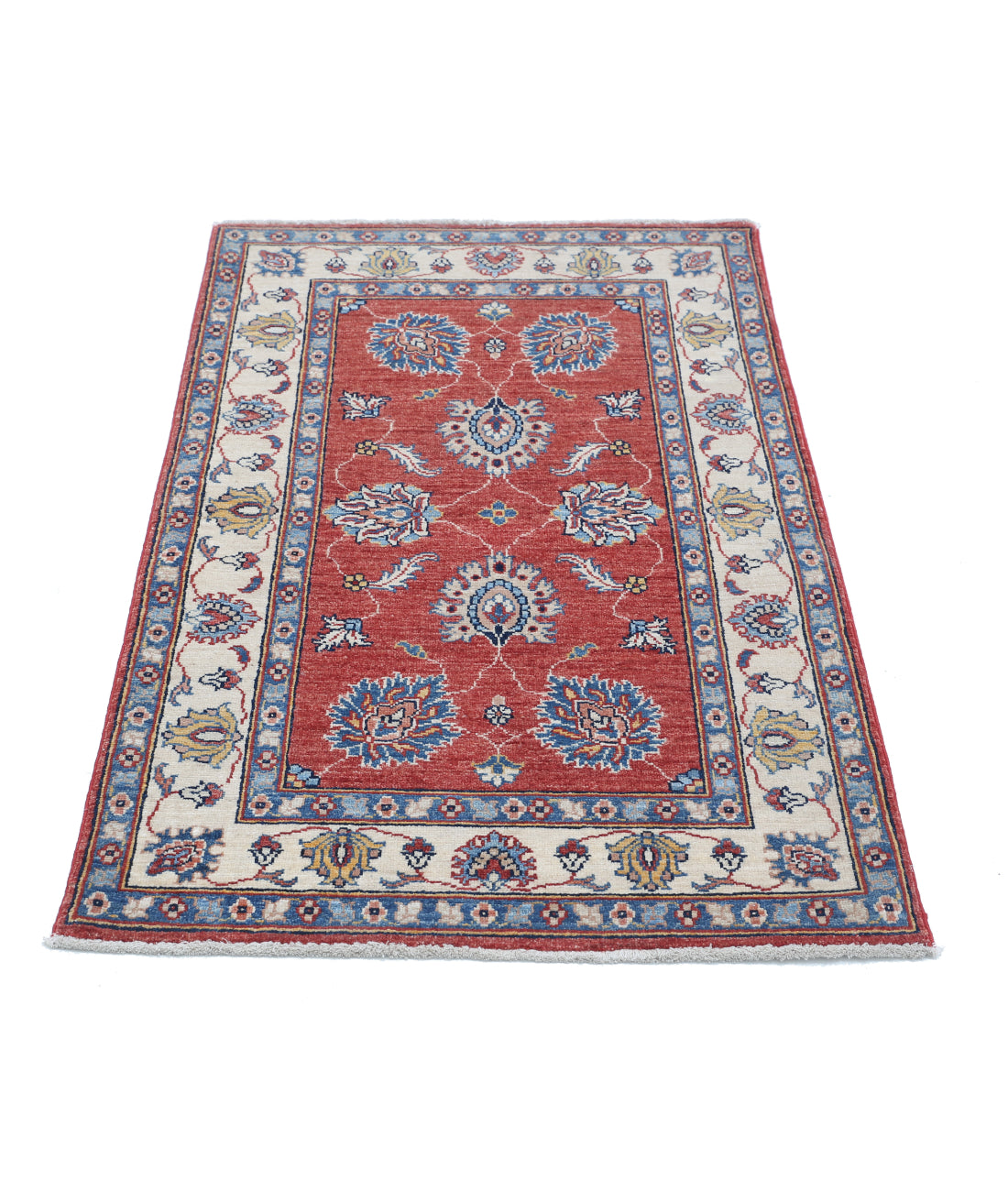 Hand Knotted Ziegler Farhan Wool Rug - 2'7'' x 4'1''