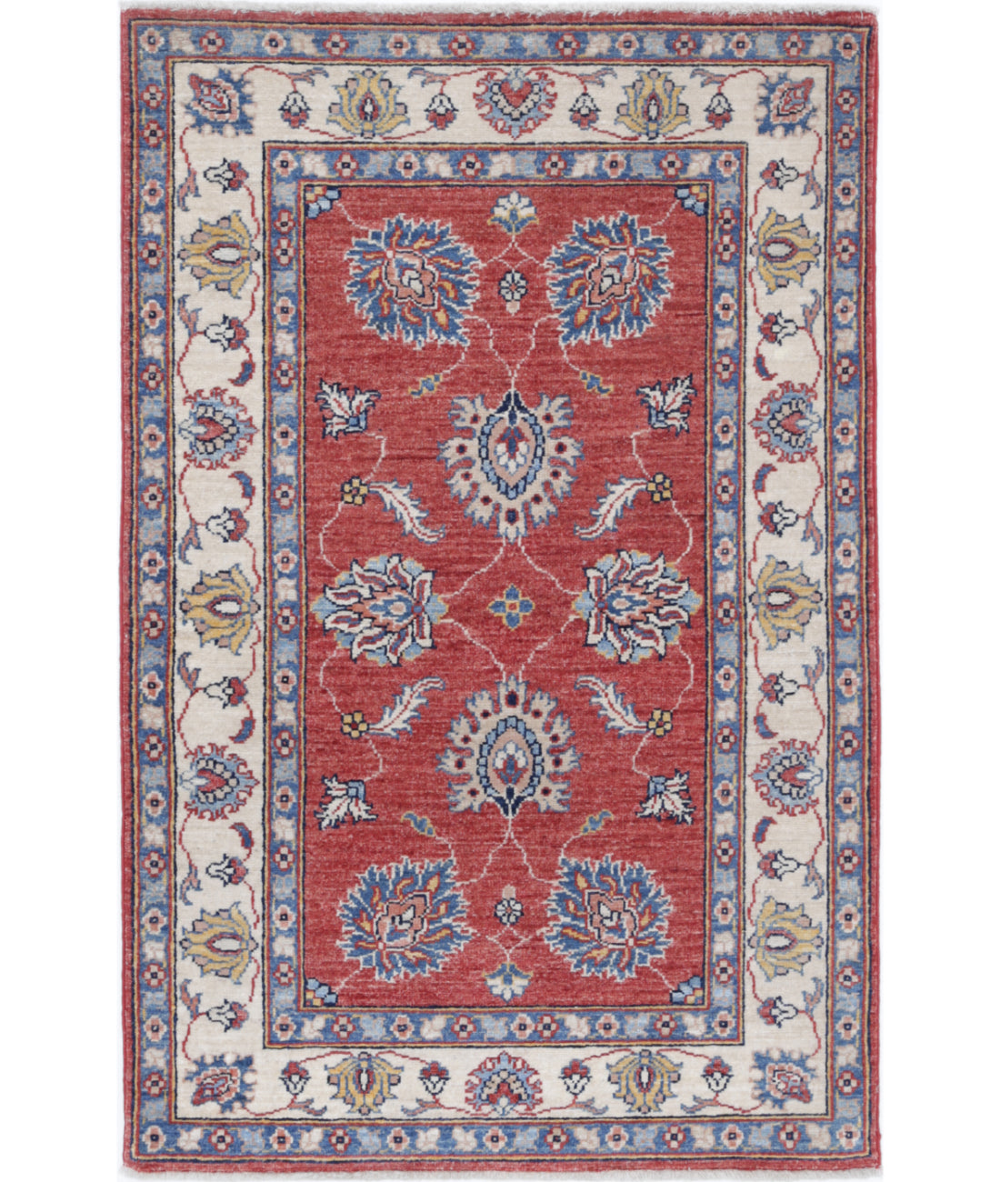 Hand Knotted Ziegler Farhan Wool Rug - 2'7'' x 4'1''