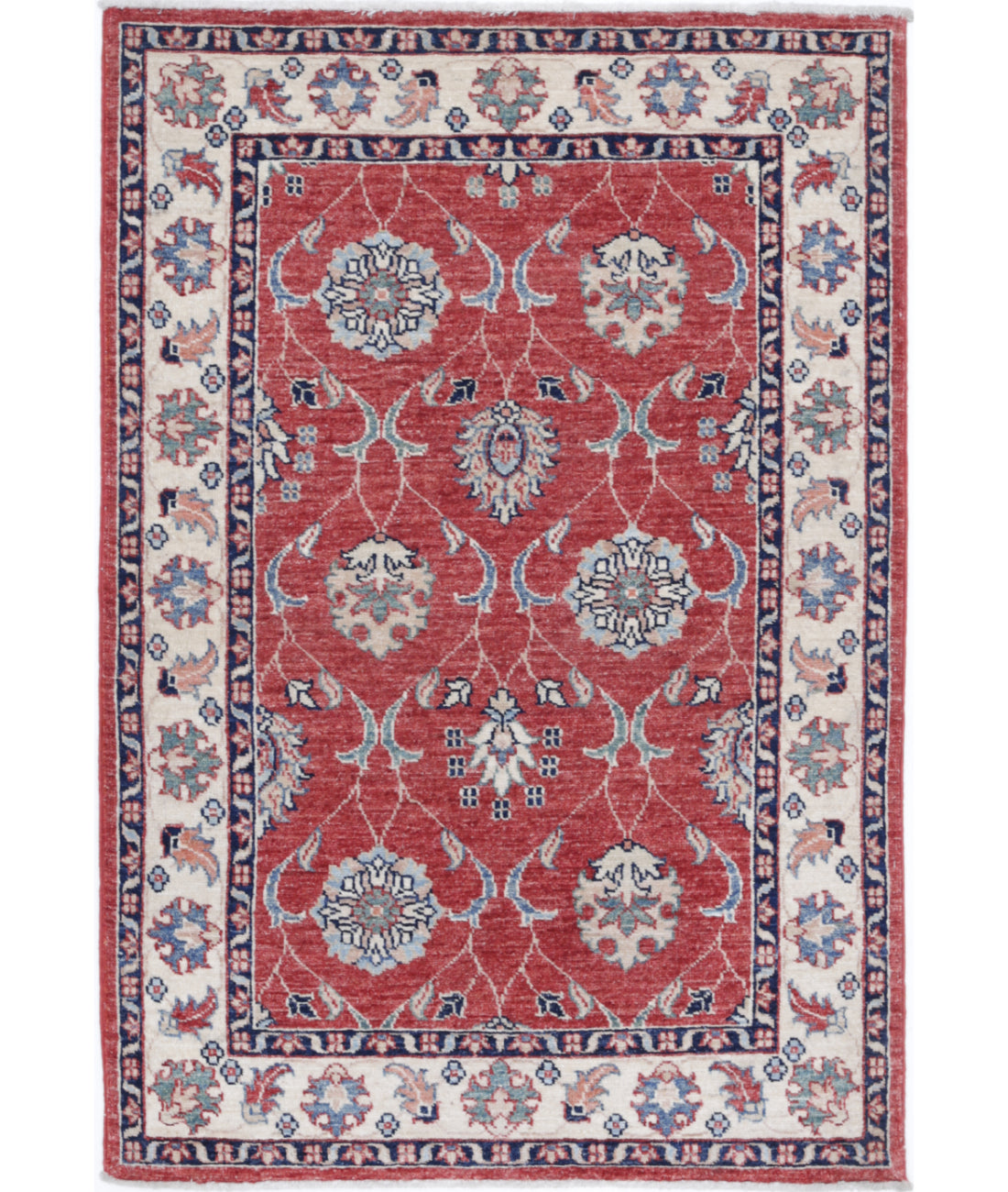 Hand Knotted Ziegler Farhan Wool Rug - 2'8'' x 4'1''