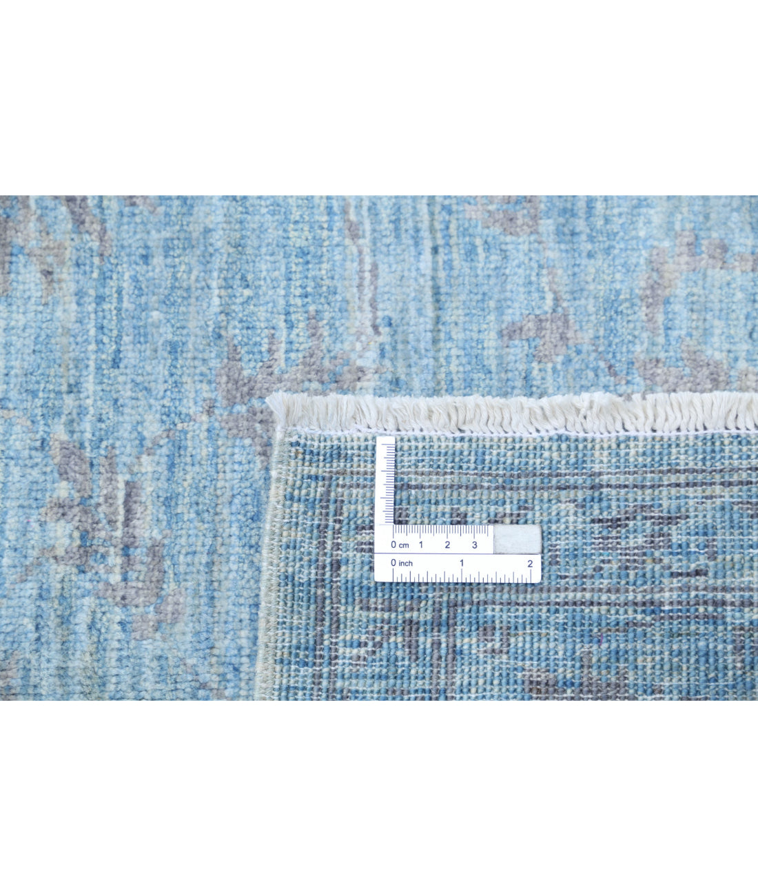Hand Knotted Serenity Wool Rug - 4'1'' x 5'8''
