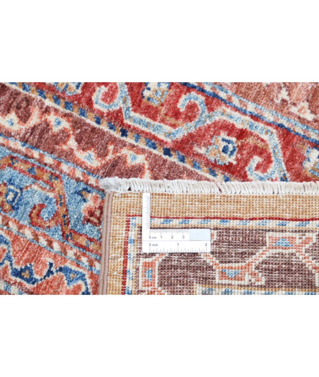 Hand Knotted Shaal Wool Rug - 3'4'' x 4'9''