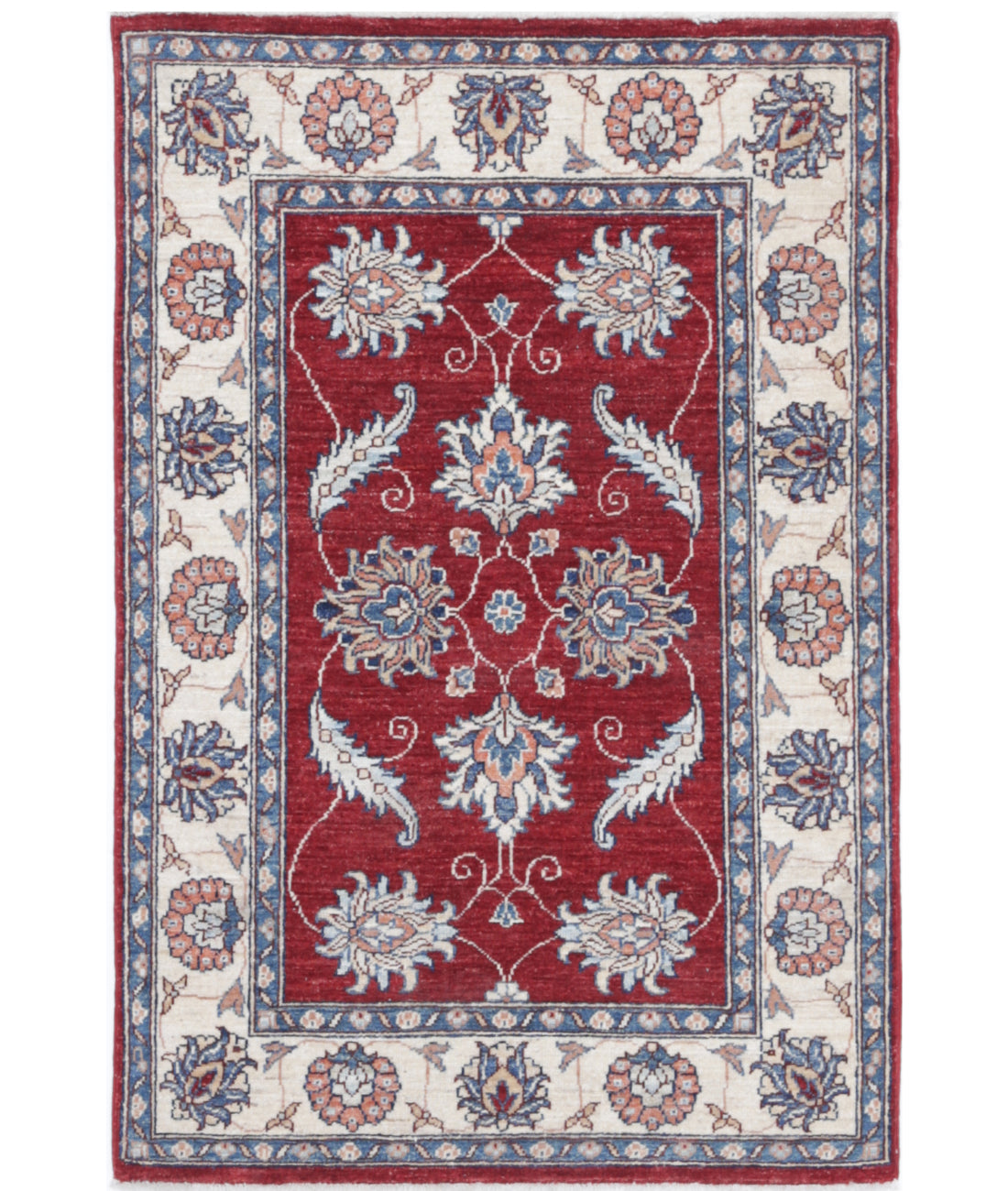 Hand Knotted Ziegler Farhan Wool Rug - 2'9'' x 4'1''