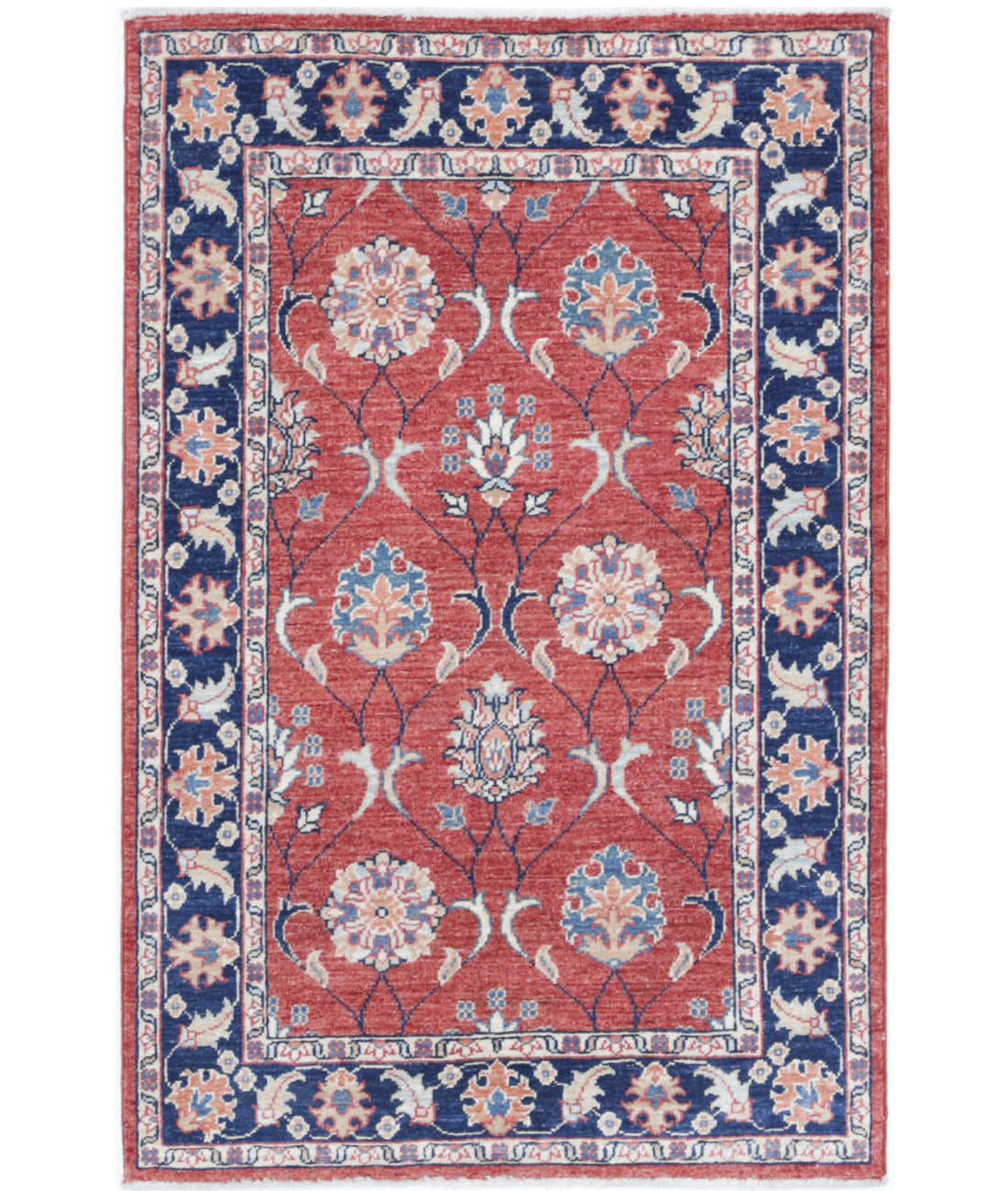 Hand Knotted Ziegler Farhan Wool Rug - 2'9'' x 4'2''