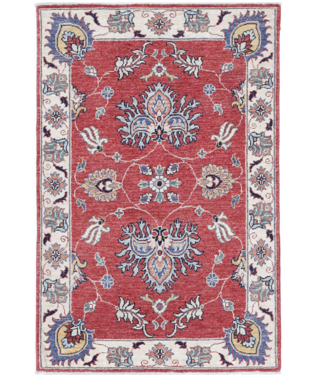 Hand Knotted Ziegler Farhan Wool Rug - 2'9'' x 4'1''