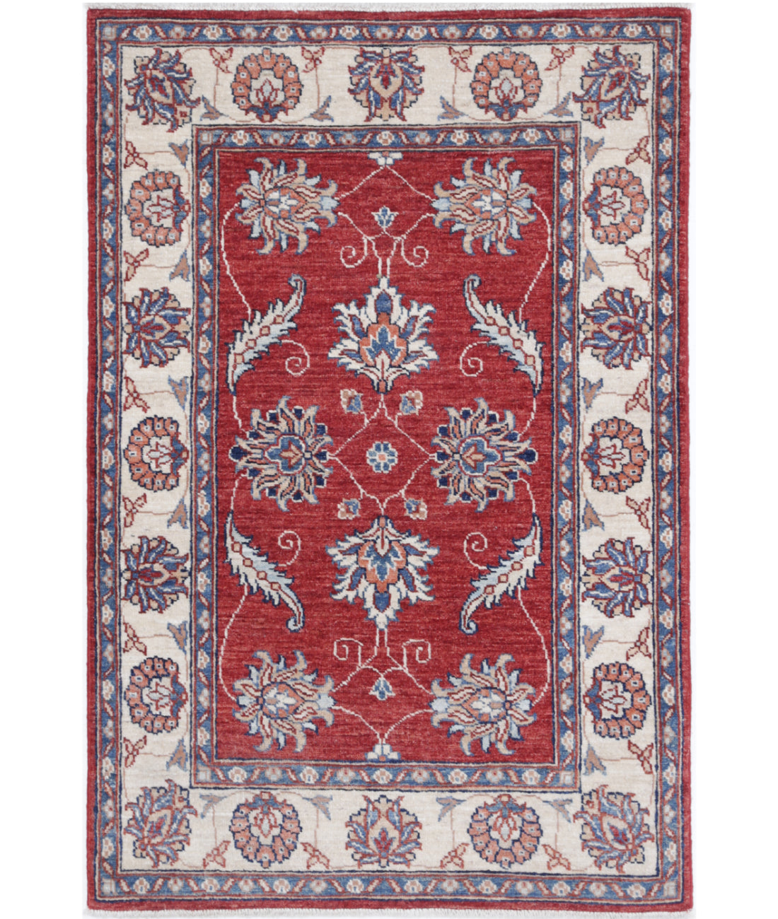 Hand Knotted Ziegler Farhan Wool Rug - 2'9'' x 4'3''