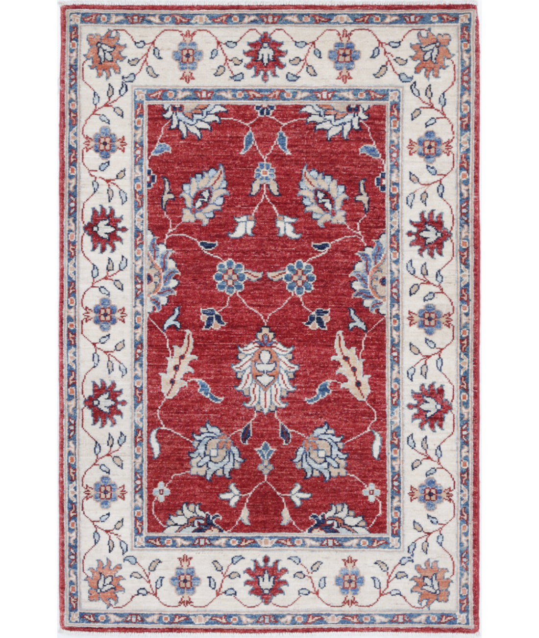 Hand Knotted Ziegler Farhan Wool Rug - 2'9'' x 4'3''