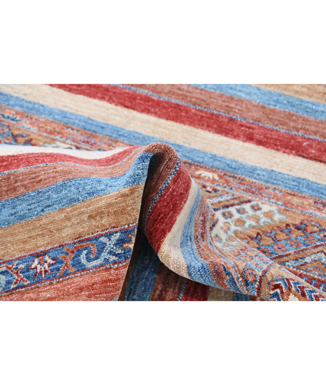 Hand Knotted Khurjeen Wool Rug - 2'11'' x 4'10'' 2'11'' x 4'10'' (88 X 145) / Multi / Multi